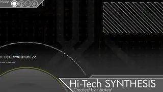 [osu! Skins Preview] Hi-TECH SYNTHESIS (STD Only)