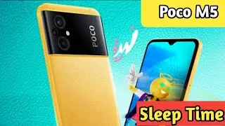 How To Change Lock Screen Time In Poco M5, Auto Screen Off In Poco M5, Sleep Time Change In