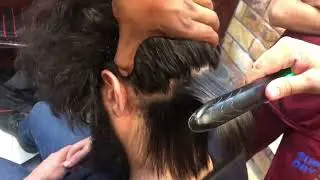 Hair karatin tratment barbershop #hairkaratin #hairrebonding #barber #hairstyle #haircare #tartment