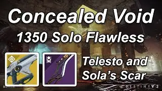 Concealed Void Solo Flawless Master Lost Sector | Destiny 2 s15