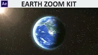 After Effects Earth Zoom Kit
