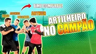 ARTILHEIRO NO CAMPO PROFISSIONAL (ARTHUR E LUCANETA VS DIEGO E ADONIAS)