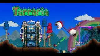 Stream №6 ※Terraria⁜▶ХАРДМОД!!!▶Мастер мод▶Багрянец