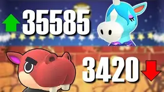 I Found Out Every Villager's HHA Score in Animal Crossing New Horizons...