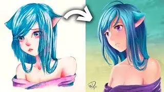 RE-DIBUJANDO DIBUJOS DE SUSCRIPTORES (PARTE 5) - MR. PHILLIP
