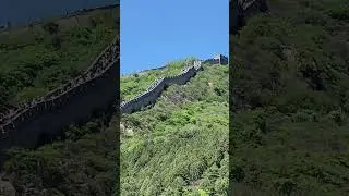 I walked the Great Wall of China 🇨🇳 #china #greatwallofchina #wonderoftheworld #shorts