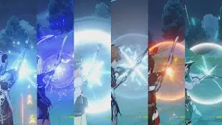 All Archer Charged Shot [Genshin Impact]