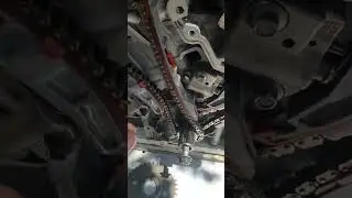 установка цепи грм на ягуар x-type часть 3