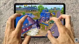 👿XIAOMI PAD 6 PUBG TEST🥵HDR+EXTREME🔥Best Sensitivity Gyro❤️4 Fingers Claw😤XIAOMI PAD 6 BGMI TEST