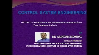 22. Determination of Time Domain Parameters from Time Response Analysis