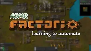 ASMR Factorio | Survival and Automation Game (game sounds, keyboard sounds, soft whispers)