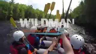 Whitewater Rafting on the Menominee River with Wildman Adventure Resort