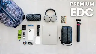 Premium EDC Travel Setup 2025 | Luxury & Tech Essentials I Bring on Long Trips