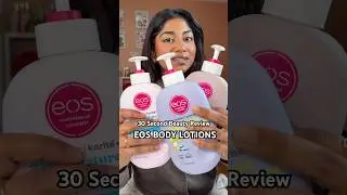 VIRAL EOS body lotions review! 🌊🍦🧴