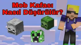 Minecraft Yaratık Kafaları Nasıl Düşürülür?