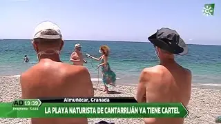 Paraíso nudista, Playa de Cantarriján, La Herradura, Granada