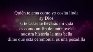 Aventura - La boda (Letra)