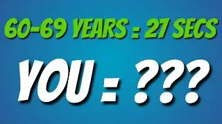55+ Balance Test: How do you compare?