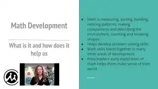 Kindergarten Readiness - Math Development