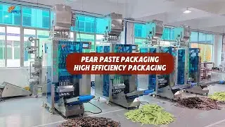 take off！Listen to what customers say,multi lane pear paste packaging machine