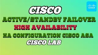 Active/Standby Failover High availability configuration Cisco ASA