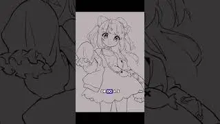Don’t chase! Just flow 🌊 #arttips #inspiration #motivationalquote #drawing #timelapse #shorts