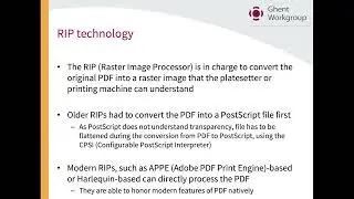 PDF/X-4: an evolution driven by RIP technology