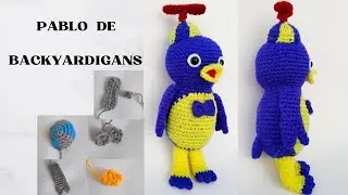 COMO TEJER A PABLO DE BACKYARDIGANS AMIGURUMI- TUTORIAL PASO A PASO