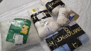 Распаковка пряжи // Мои планы на нее💃👌