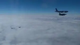 Russian fighter jets make unsafe intercept of French Air Force aircraft over Black Sea