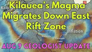 Kilauea's Magma Migrates Down East Rift Zone: Geologist Analysis