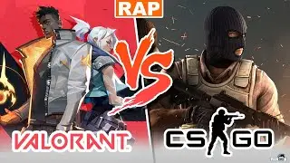 VALORANT Vs CS:GO [ BATALHA DE RAP ] - TecNoob