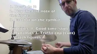 For Jazz Band Directors: Tips for helping your drummer catch ensemble figures