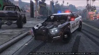 Grand Theft Auto V Online / Weazel News - LSPD killing civilians