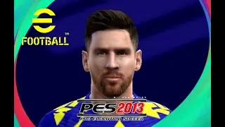 PES 2013 Lionel Messi Face + Tatto Update 2021/2022