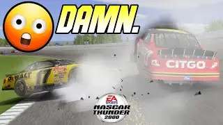 CRAZY CAUTION CHANGES THE RACE! | NASCAR Thunder 2000