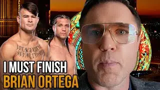 Diego Lopes Reveals Fight Strategy for Brian Ortega | UFC Noche
