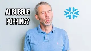Snowflake Is PLUNGING | Did the AI Bubble Just POP?