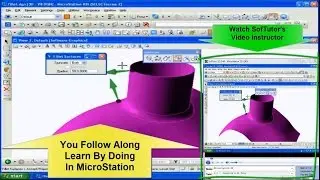 Learn MicroStation 2D and 3D Fast with SofTutor