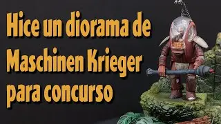 Hice un diorama de Maschinen Krieger para concurso en tres dias