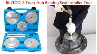 Truck Hub Bearing Seal Installer Tool Kit for Class 7 & Class 8 Trucks