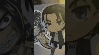 Attack on Titan Stickers Waterproof Scratchproof. DM on FB dillydally. #attackontitan #stickers