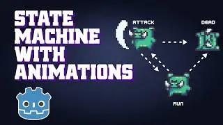 Finite State Machine with #GodotEngine AnimationTree