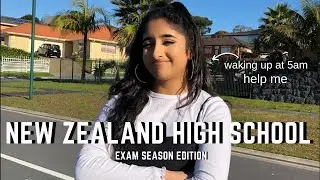A Day in the Life in a New Zealand High school | GRWM
