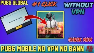 How to fix Login Peoblem PUBG Mobile Global I'd without VPN No BannProof PUBG Mobile login error Fix
