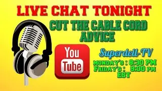 CUT THE CABLE CORD LIVE SHOW | PS VUE NEWS | NEW CORD CUTTING TOYS |