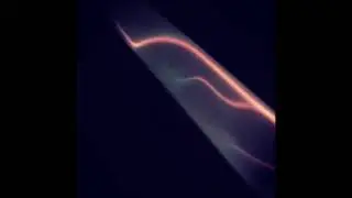 Plasma ao som de Shooting Star.