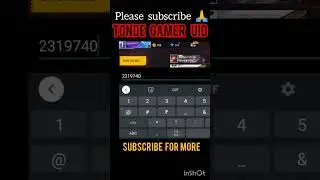 TONDE GAMER UID 🤫💯% REAL UID 🤯🤯😱 || 