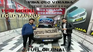 1990 Model Full Orjinal FORD TAUNUS Detaylı İnceleme.!! | Bugüne Kadar Yapılanlar..? |İçi Vip Taunus