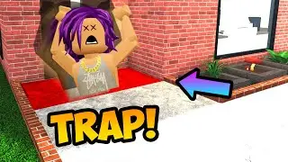 I TRAPPED VISITORS IN MY BASEMENT *PRANK* (ROBLOX BLOXBURG)